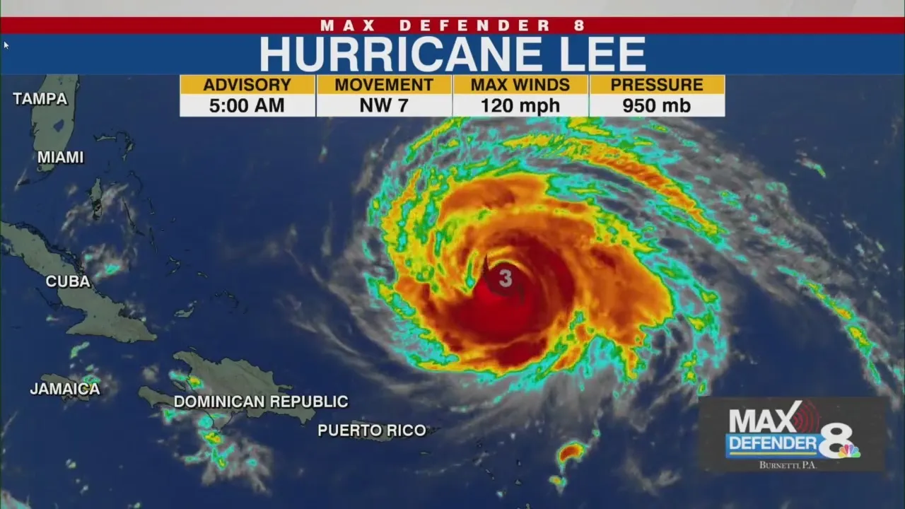 Hurricane Lee's Big Adventure